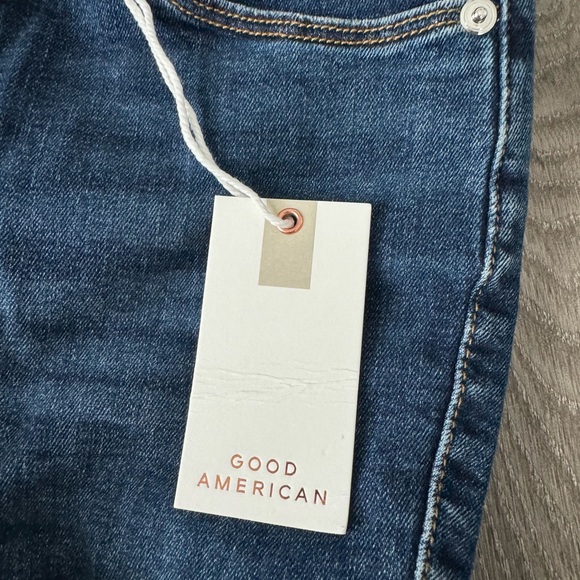 NWT!! Women's Good American Good Legs Ripped Skinny Jeans 29 inseam size 2 - Picture 5 of 7